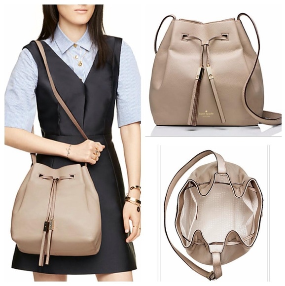 ♤Kate Spade Grey Street Bucket Bag♤ - Picture 2 of 5